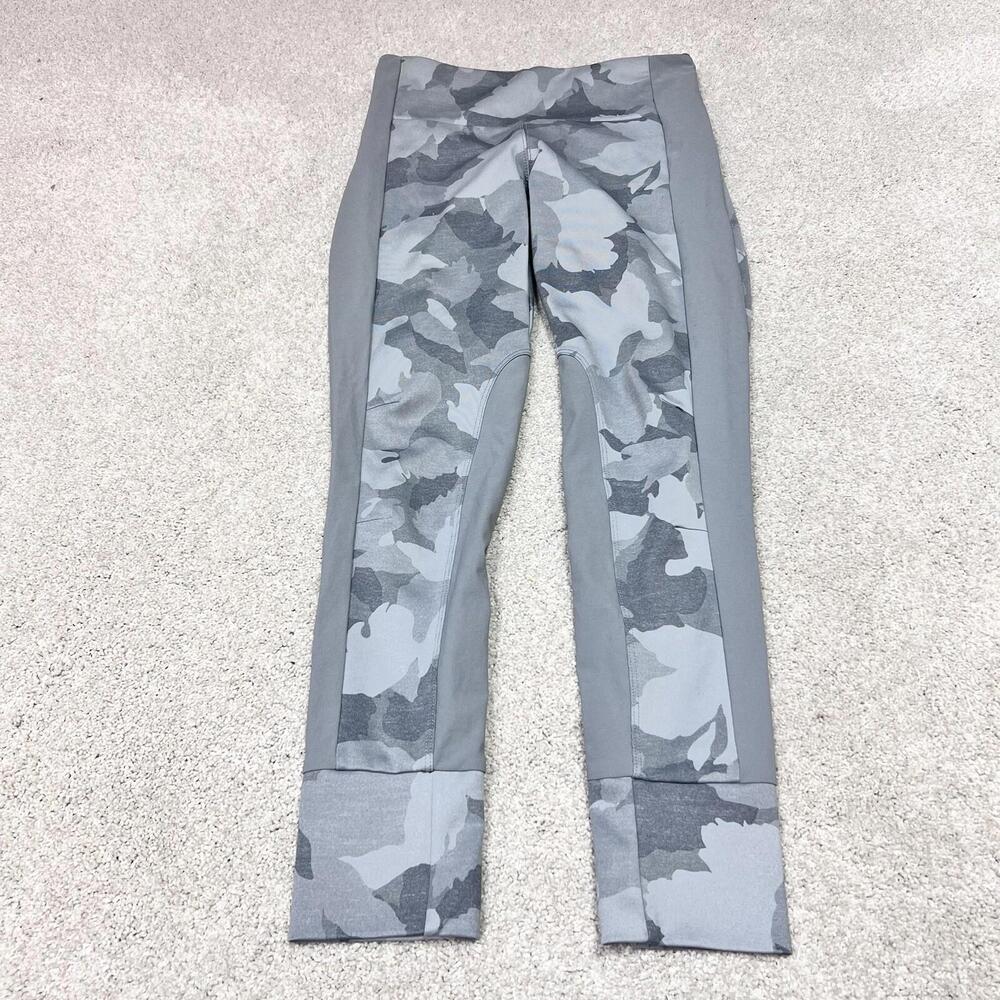 Athleta Leggings Women’s Gray Camouflage Pull On Size XS Petite